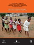 Interventions for orphans and vulnerable children at four project sites in South Africa